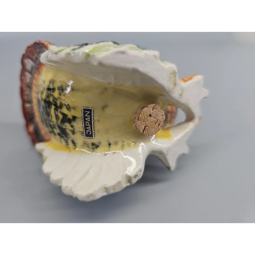 Vintage Rossini Large Ceramic Turkey Shaker, Japan, Salt Pepper Shaker